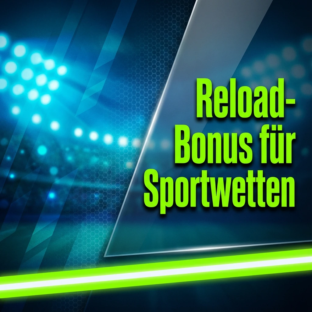 Reload-Bonus für Sportwetten